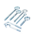 Steel Zinc Plated Sheep Eye Self-tapping Screw Circle Light Hook With Loop Ring Nail Screw Nail Hook