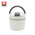 Haixin 1000ml Double Layers Airtight Breakfast Soup Bowl Pot Portable Insulated Food Jar Leak-proof Plastic Bento Lunch Box MegaBDM