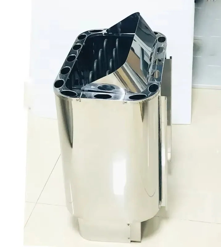 Modern MIC Stainless Steel Electric Sauna Heater Oven 4.5kw Dry Steam Fitness Equipment for Home Apartment Use