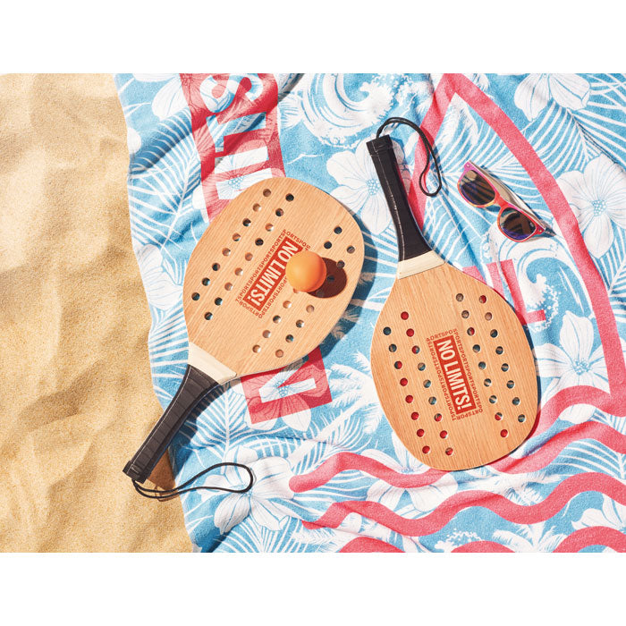 Shovels Beach Tennis Set for Outdoor Play Fun Beach Toys for Kids and Adults