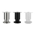 Adjustable Modern Stainless Steel Furniture Support Feet for Sofa Bed/TV Cabinet Table Dining Kitchen Living Room Bedroom Hotel