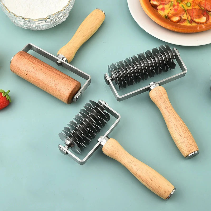 Kitchen Sale Dough Pasta Lattice Tool Pastry Croissant Cookie Doughnut Donut Cutter Roller MegaBDM