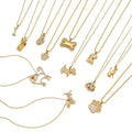 Waterproof 316L Stainless Steel Pendant Necklace Tarnish Free PVD Gold Plated Personalized Dainty Jewelry Necklace for Women MegaBDM