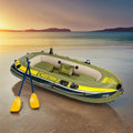 Sunshine 2 & 4-Person PVC Inflatable Fishing Boat Set with Oars Drifting Water Sport Sale Buy Direct Manufacturer