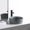 China Factory for Art Basin on Top Matt Grey Color Basin Vanity Small Size
