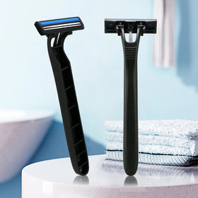 Twin Stainless Steel Razor Pivoted Head Men Razor Disposable Razor Tattoo