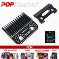 GREEDY WOLF FARER M5F M10F WHAL MRD SC 2020C Replacement Professional Hair Clipper Blade Accessories BLACK DIAMOND CARBON DLC