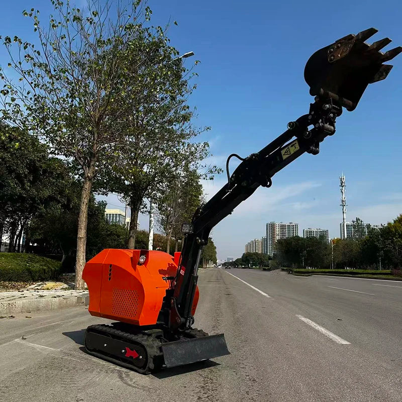 Remote Mini Excavator OEM ODM Custom Wireless Long Distance Control Compact Tiller Equipment Tool for Wholesale