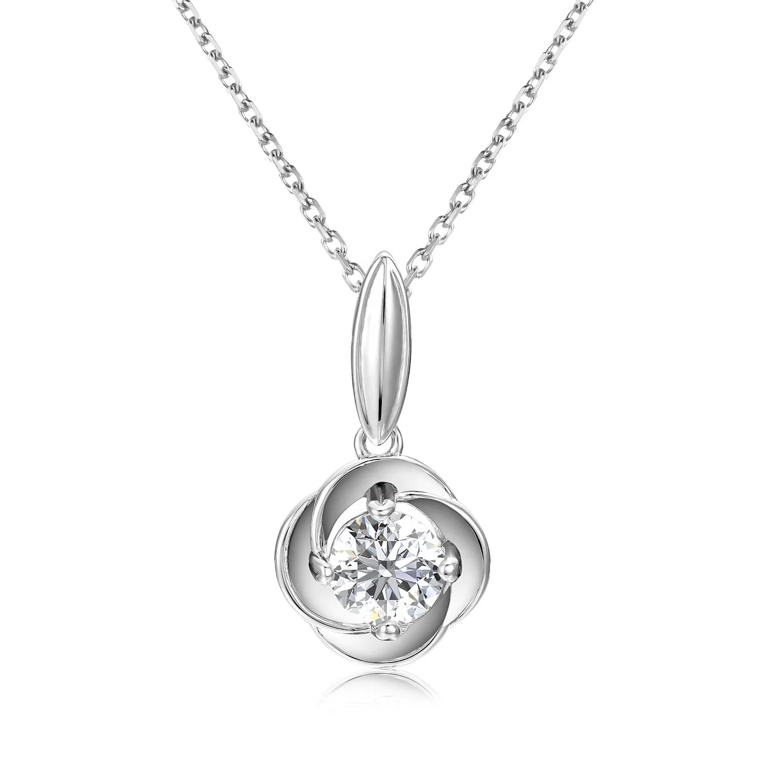 Luxury Jewelry Moissanite Diamond Certified GRA 925 Sterling Silver  Pendant Necklace for Women Destiny Jewellery