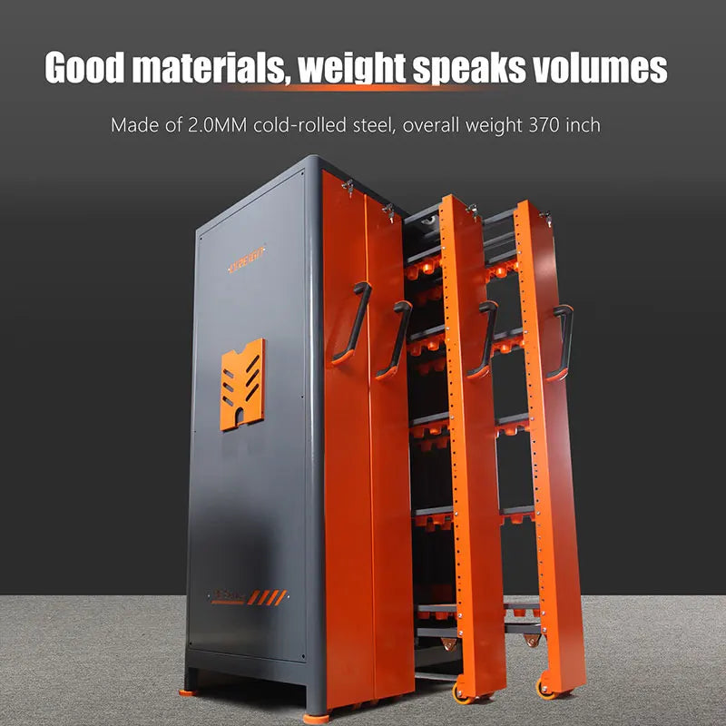 CNC Tool Holder Vertical Drawer Cabinet 4 Drawers Large Capacity 3000KG Load Capacity Modern Design Workshop Storage CAT40 MegaBDM
