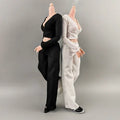 1/6 Ratio Female Soldier Thick And Wide Leg Versatile Pants For Action Figure Body Doll Toys Decorative Objects