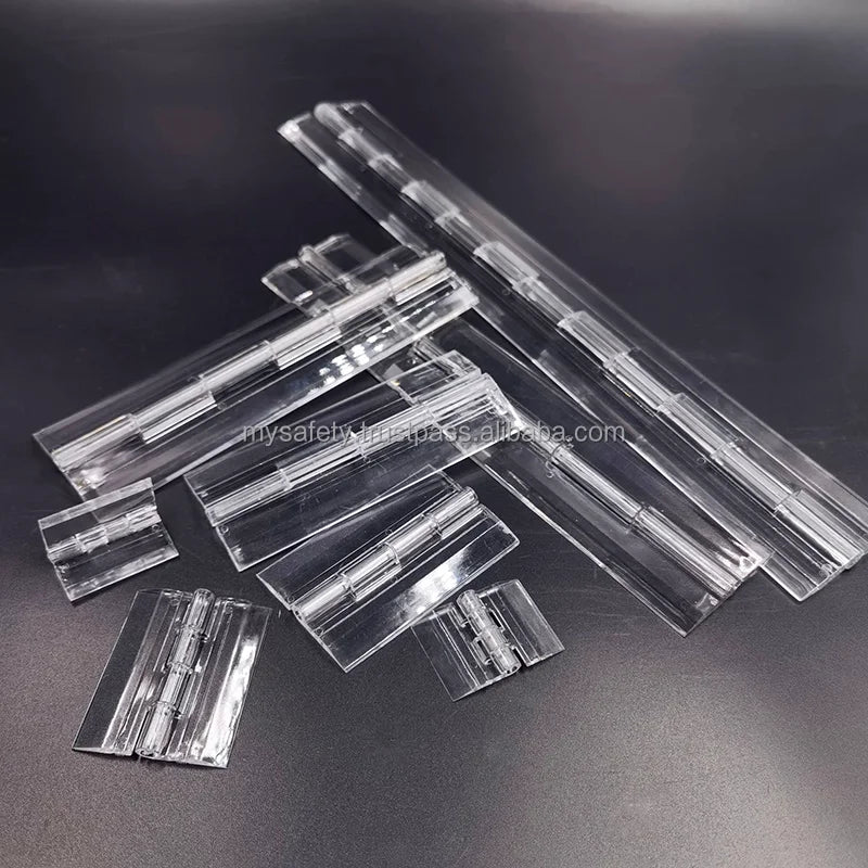 Clear Acrylic PMMA Perspex Silent Eco-Friendly Minimalist Design Folding Hinge 260 Opening Angle Wall Mount Bathroom Living Room MegaBDM