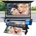 New Eco-Solvent 1600mm 1800mm 1900mm Automatic Inkjet Printer with XP600 Print Head Multicolor CMYK LC LM Inks for Sublimation