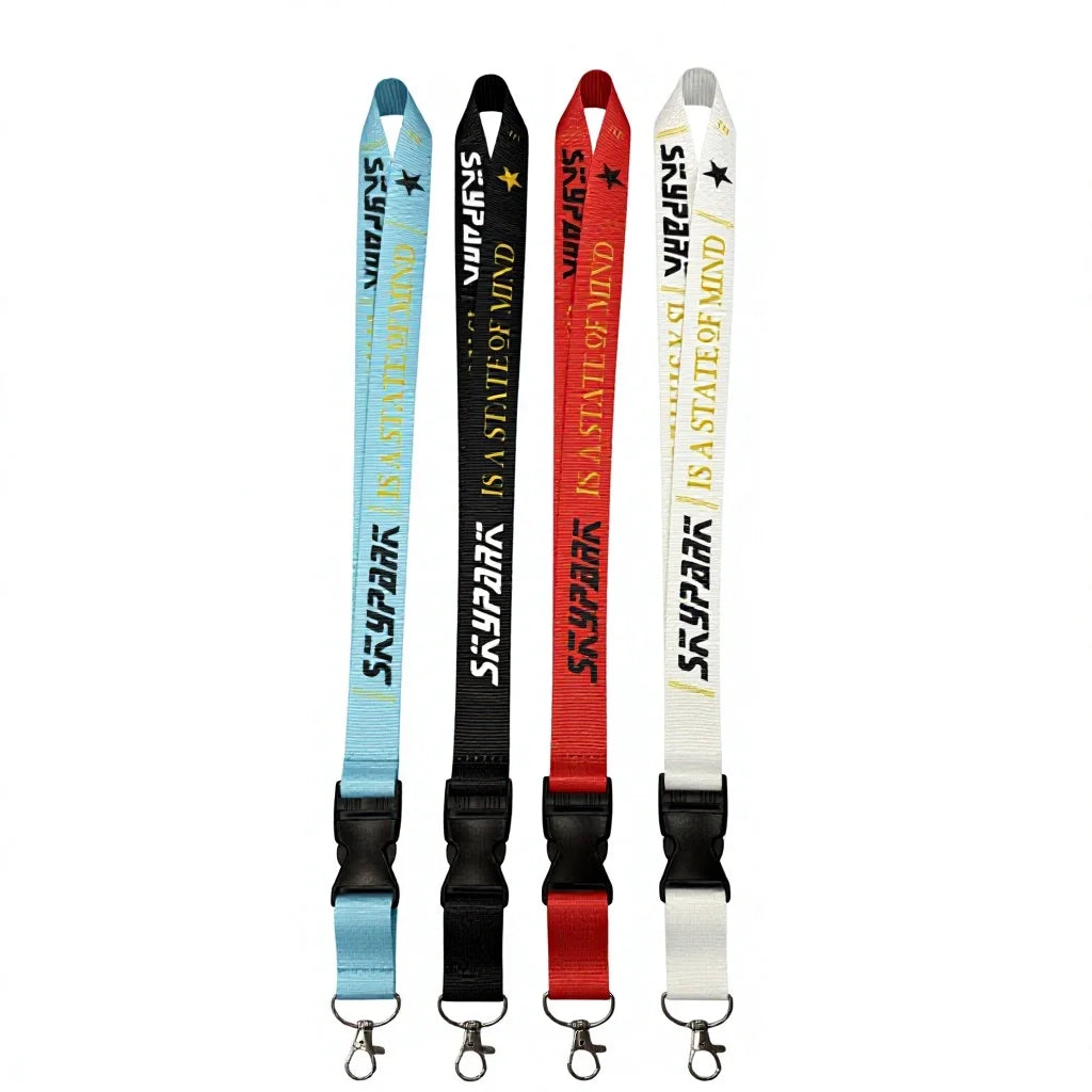 Custom Professional GOWELL Polyester Lanyard PVC Card Holder Embossed Logo Silk Screen Printing Easy Hook Accessory-Christmas MegaBDM