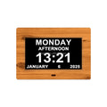 2025 New Modern WiFi Weather Forecast Desk Clock for Dementia with Touch Screen & Mobile App Control Options
