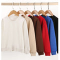 OEM Custom Logo 300g Small Sizes Fleece Lined Hooded Coat Drop Shoulder Loose Fit Casualwear Uniform Winter Sweatshirt MegaBDM