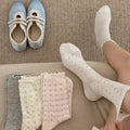 Spring and Summer Fashion Sweet Lace Boneless Women Socks Mesh Breathable Thin Socks MegaBDM