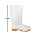 Steel Toe&Midsole Rubber Shoes Food Industry Chemical Resistant Shank PVC Wellington Safety Work Rain Boots