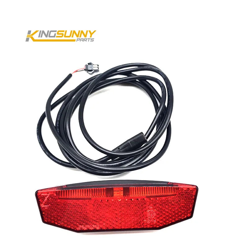 Electric Bicycle Tail Light Rear Wheel Warning Light Taillight for E-bike Accessory Parts