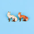 Cartoon Fox Soft Enamel Pin Men Women Lapel Pins for Backpack Badges Metal Brooch for Clothes Jewelry Accessories Gifts MegaBDM
