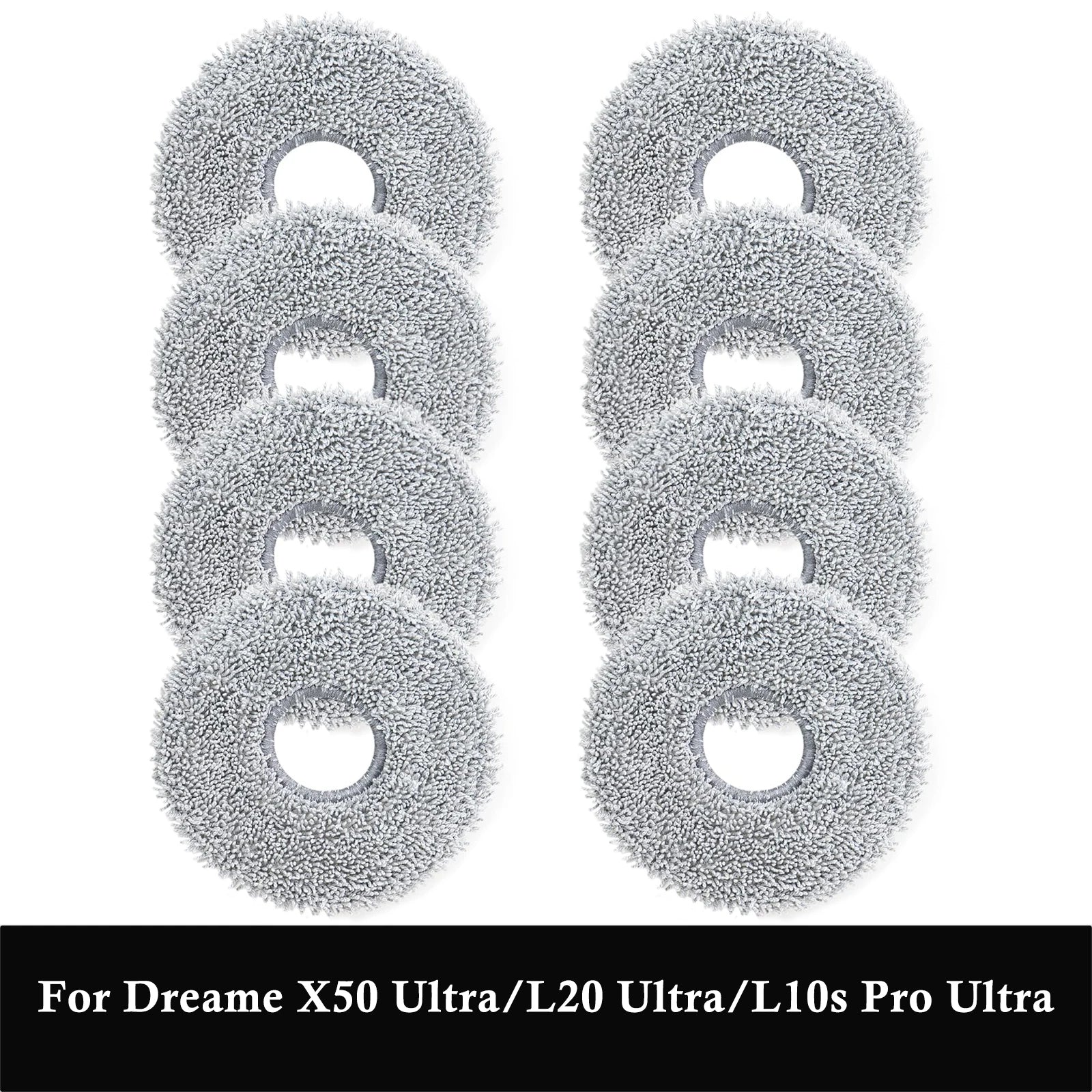 Mop Cloth For Dreame X50 Ultra/L20 Ultra/L10s Pro Ultra/X30 Ultra/L10s Pro Gen2/L10s Plus/L40 Ultra/X40 Ultra Robot Vacuum,X40