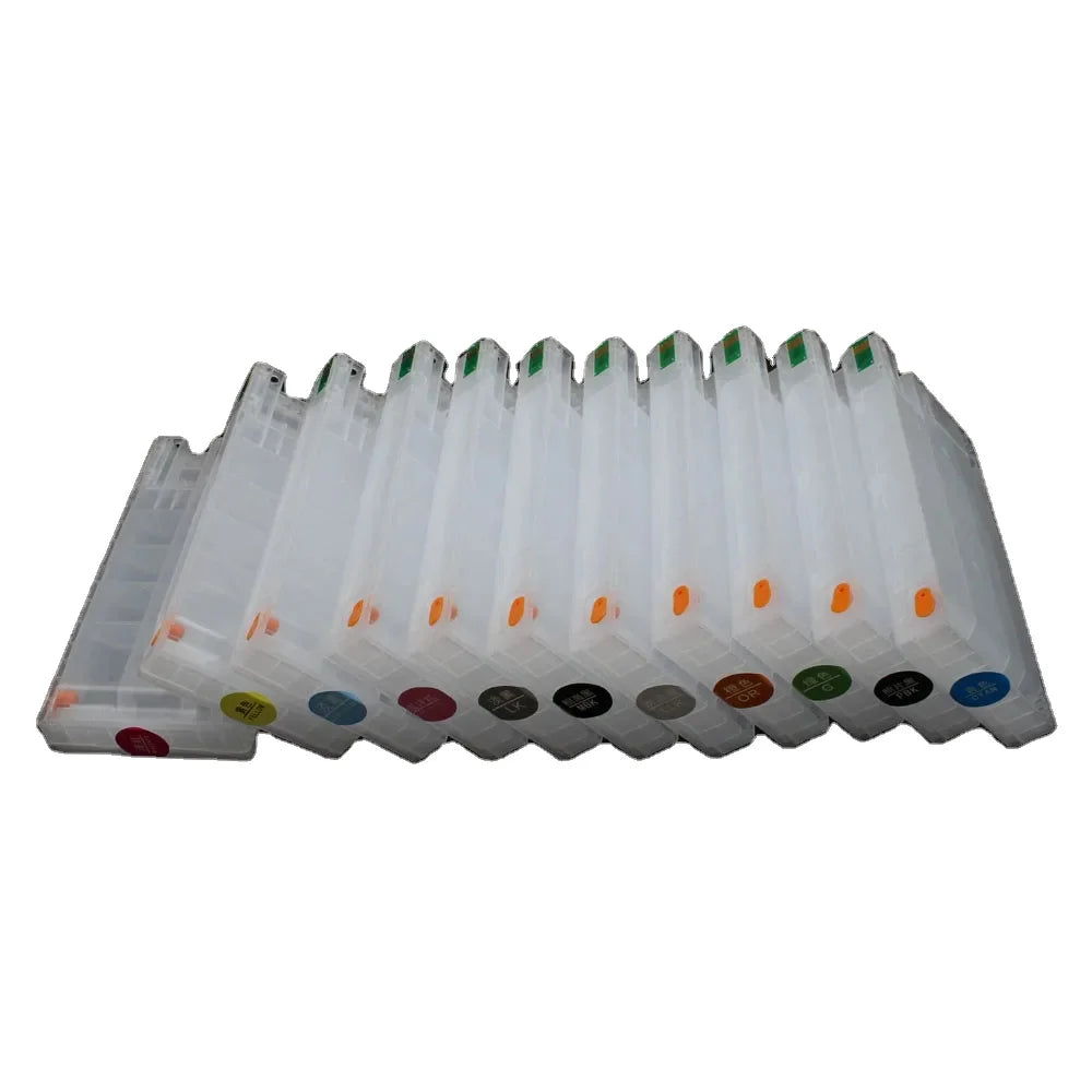 InkLab 300ML 4 Colors T6142-T6144 T6148 Pigment for Compatible Empty Refillable for Cartridge Auto Reset Chip for Stylus MegaBDM
