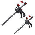 Factory Direct Quick Release Wood Clamp Heavy Duty Steel Bar Clamp for Internal & External Use for Carpenter & DIY Woodworking