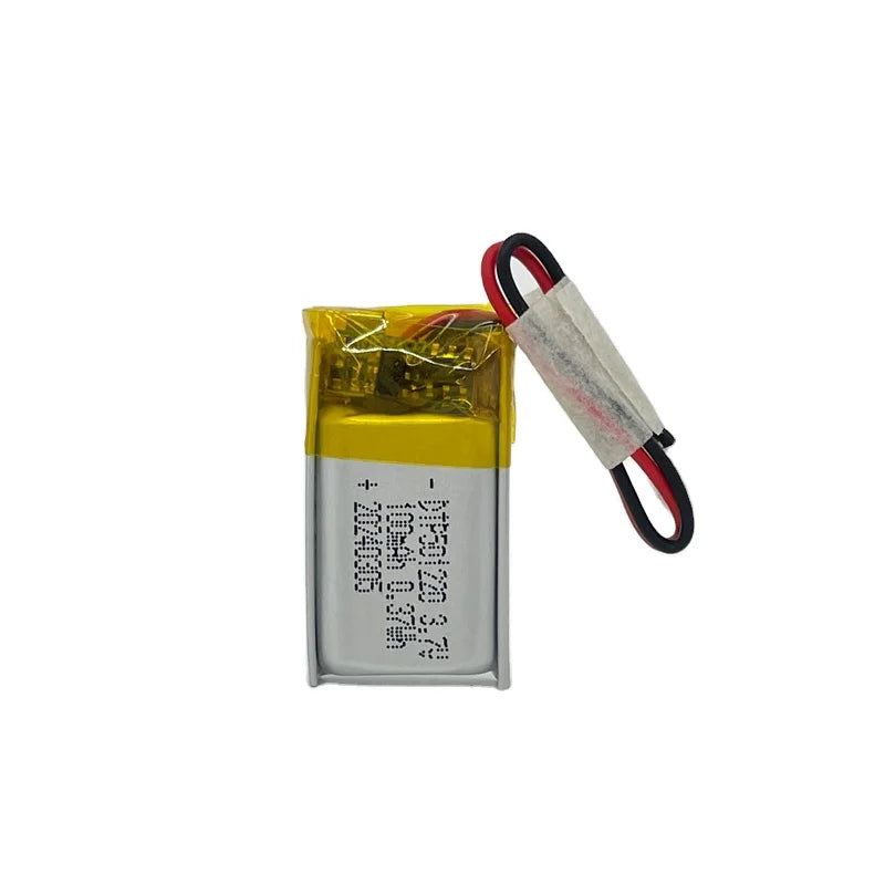 Multi-Purpose Solid State Pouch Battery 3.7v 100mah Lipo Battery for Toys Model 501220 3.7v 100mah Li Polymer Battery