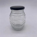 1000g Thread Shape Glass Honey Jar Food Grade Storage Bottle