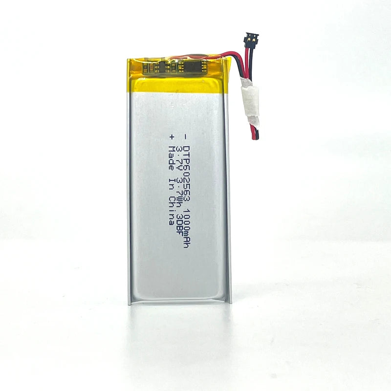 Factory Wholesale Rechargeable Cells  Lithium Battery  Polymer 3.7v 1000mah with Customizable Details