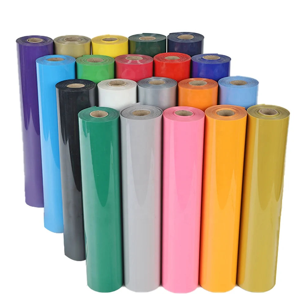 Renlitong Wholesale Pvc  Heat Press Vinyl Htv Iron on Rolls Heat Transfer Vinyl Iron on Vinyl for t Shirts Machine