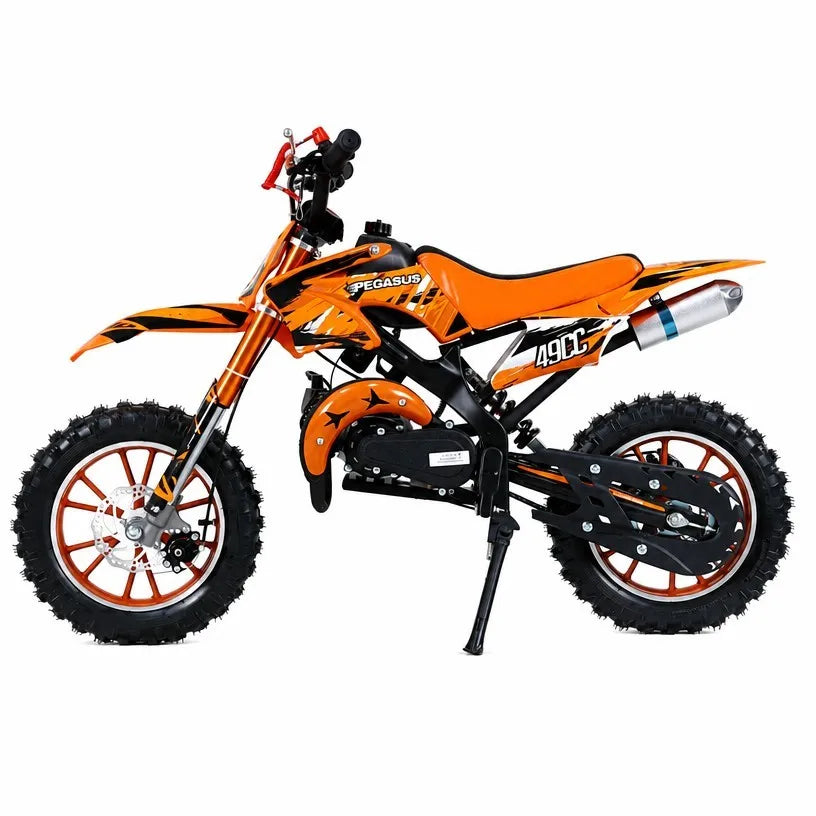 49cc Mini Off-road Motorcycle Suitable for Off-road Activities Multiple Colors Fast Shipping From US Warehouse Kids Dirt Bike MegaBDM