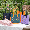 OEM ODM EVA Hole Handbag Custom Charms Decor Tote Bag Waterproof Beach Bag Multiple Colors Wholesale for Ladies MegaBDM