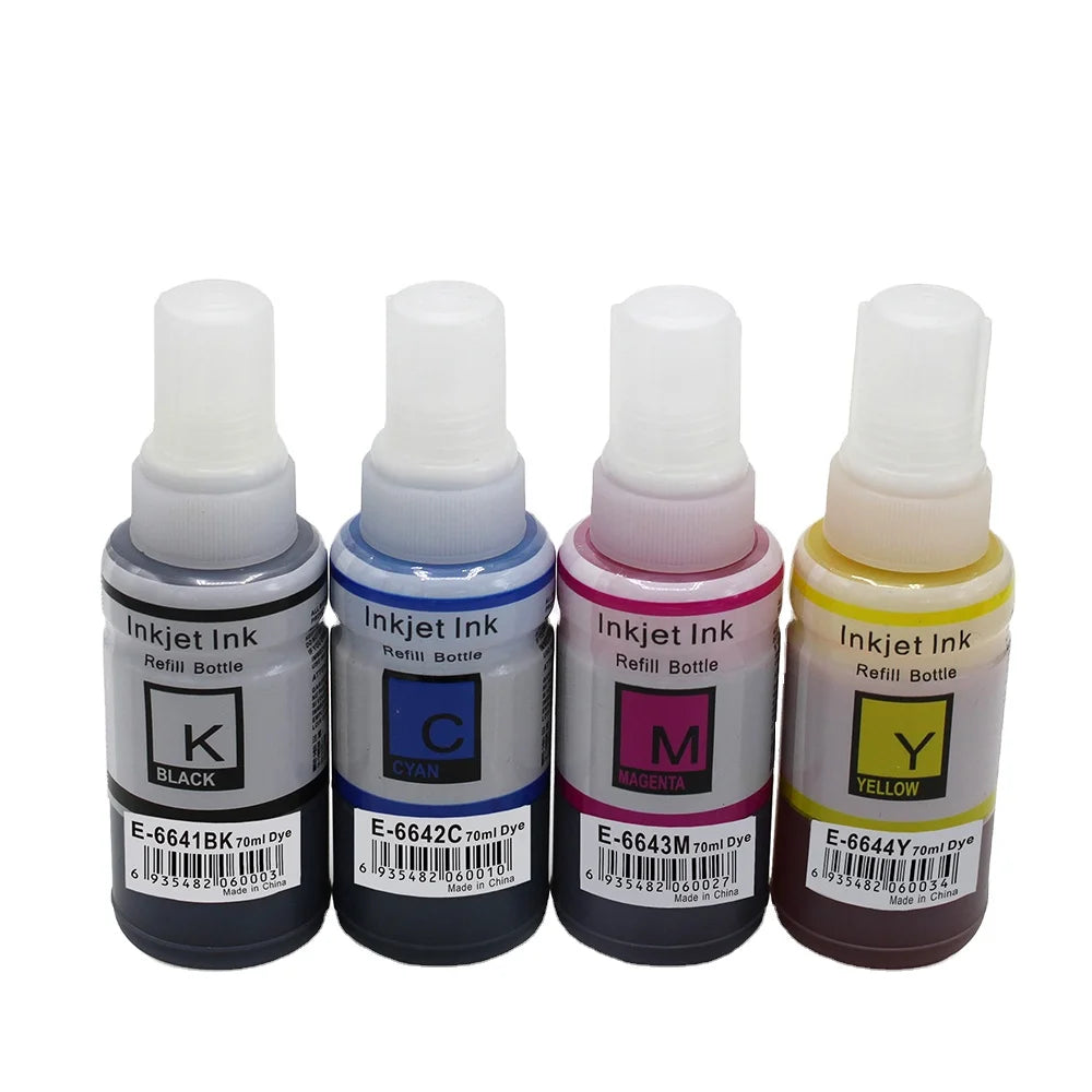 Tatrix T664 T6641 100ml  Refill Ink Compatible Water Based Bottle Refill Bulk Inkjet Ink 664 T664 T6641 T6644 for Epson L200