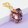 Customized Acrylic Keychain Transparent Acrylic Customized Anime Keychain Double-sided Printing Process