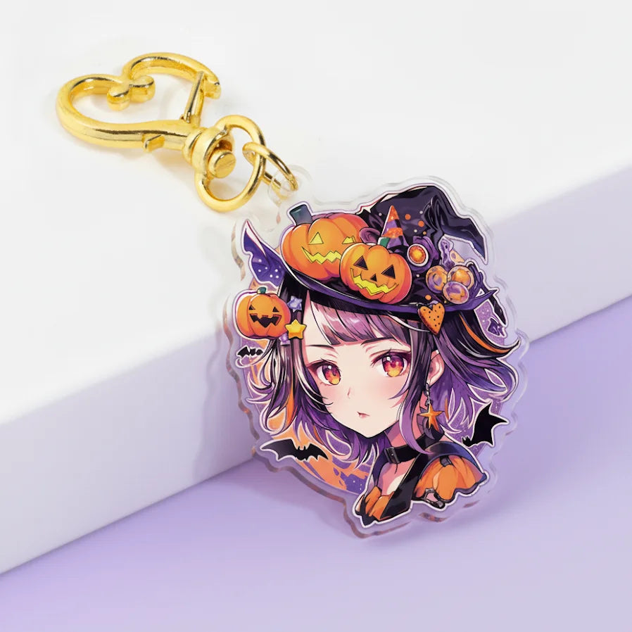 Customized Acrylic Keychain Transparent Acrylic Customized Anime Keychain Double-sided Printing Process