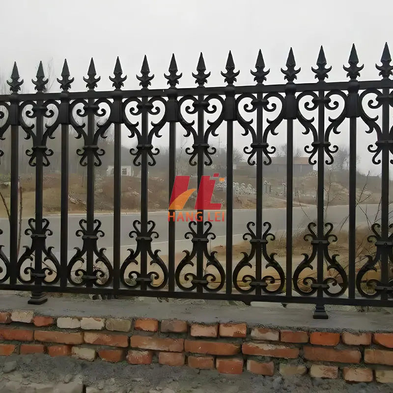Zinc Steel Fence High Security Galvanized Corrosion Resistant Guardrail Panel for Outdoor Protection