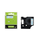 Tatrix 6mm Blue on clear Compatible Label Tape Cartridge 43611 for DYMO LabelManager PNP/150/160/210D/280/350/420P/450/450D/500T MegaBDM