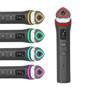 Wholesale Price 6 in 1 Ager Booster Pro Wand Facial Skin Therapy Lights Beauty Tool Wrinkle Removal Pore Care