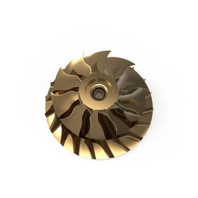 Stainless Steel Aluminum Precision Casting Five Axis CNC Machining Customized OEM Turbo Compressor Impeller with Japan CNC Lathe