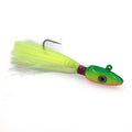 Weiyu Bucktail Jigs Metal Artificial Hard Bait for Saltwater Freshwater Fishing Bass Sea Bass Trout Striper Mackerel