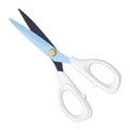 Colorful Coated Non-Stick Japan Stainless Steel 7 Inch Office Paper Scissors Eye-Catching Colors