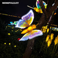 Outdoor Garden Camping Decorating Lighting Motif Christmas Flutterby Decorative Butterfly with Light  to Hospitality Projects