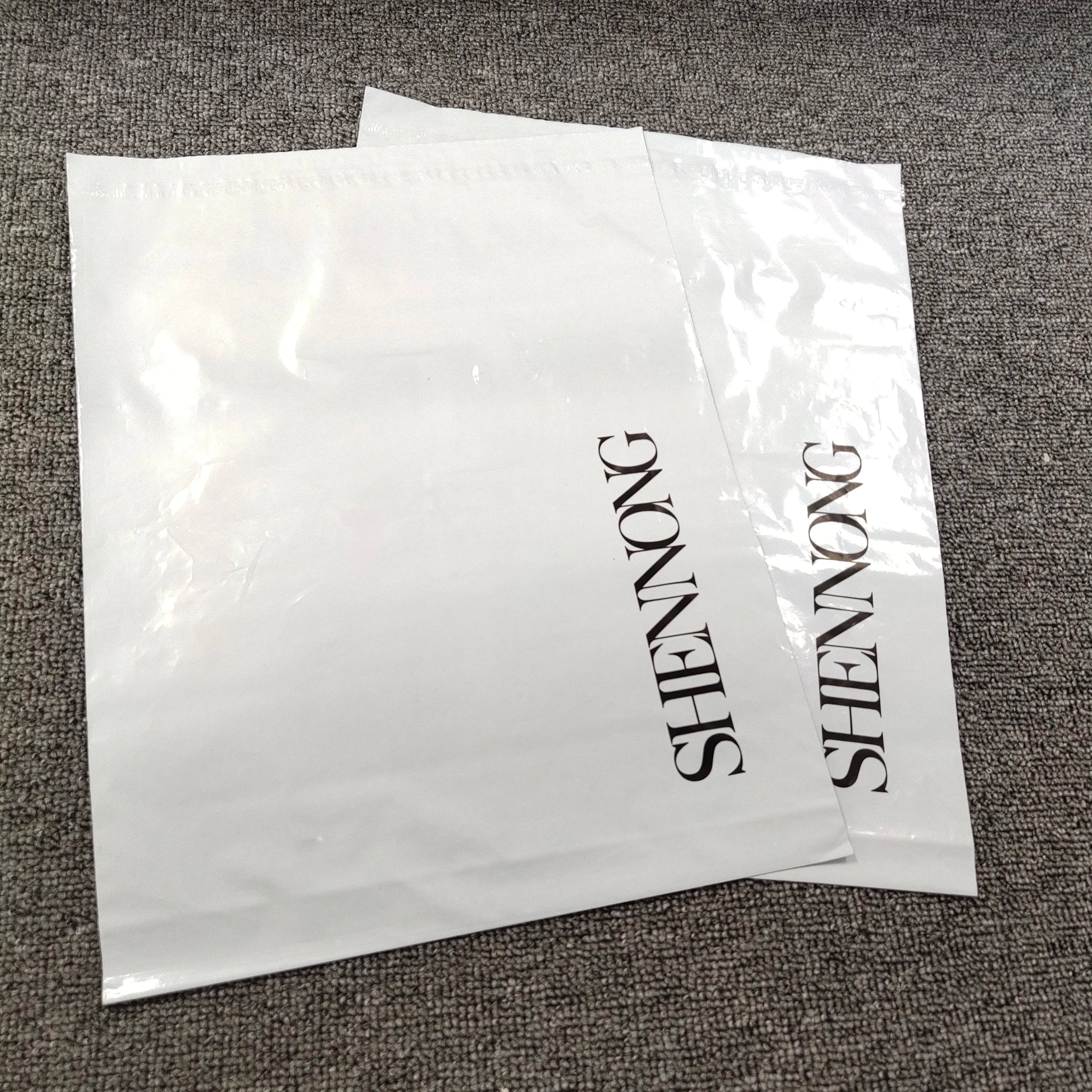 Factory Price Recyclable Shipping Bags Waterproof White Mailer Bag with Self-Adhesive for Clothes