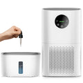2 in 1 Air Purifier Humidifier HEPA Filter Air Cleaner Mist-Free Humidifier for Home Bedroom Office Low Noise MegaBDM