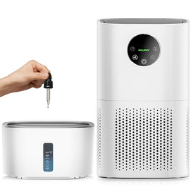 2 in 1 Air Purifier Humidifier HEPA Filter Air Cleaner Mist-Free Humidifier for Home Bedroom Office Low Noise