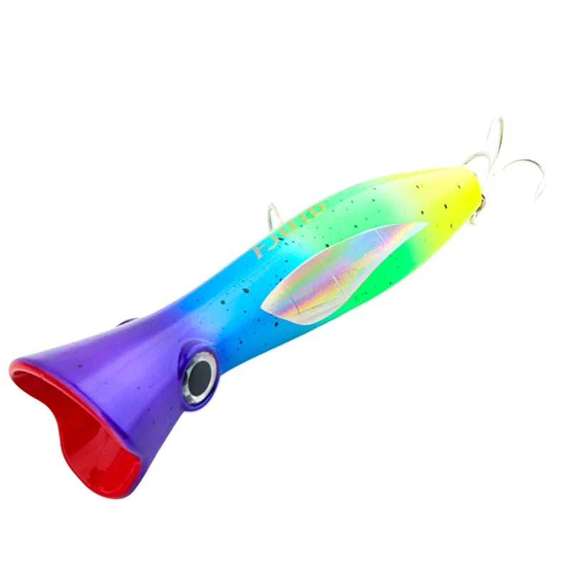 FJORD OEM Floating Popper 84g 165mm Top Water Popper Lure Saltwater Fishing Lure