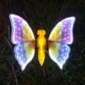 New Technology Products 2024 Dynamic Illumination Outdoor Landscape Butterfly Dragonfly Theme Light Simulated Insect Lamp