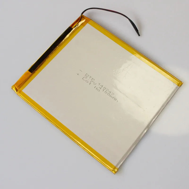 Certified High Quality 4100mAh 3.7V Lithium Ion Polymer Pouch Battery Rechargeable Lipo 3.7v 4100mah Battery 140747