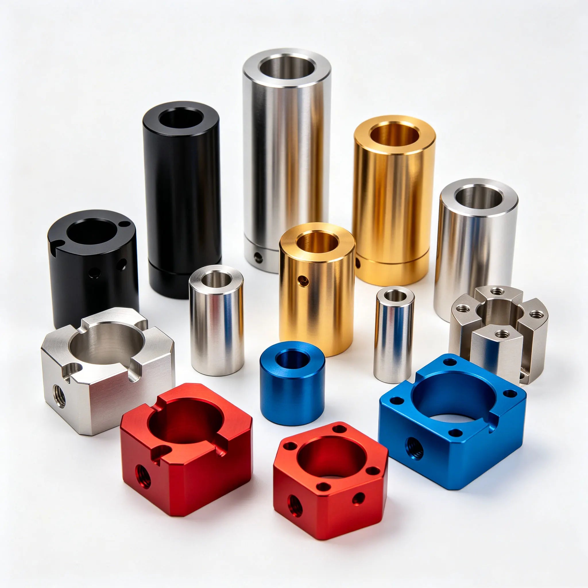 China Professional Custom CNC Machining Aluminum Parts Anodizing Color for 16 Years ROOVO Brand Model R2 CNC Milling Turning